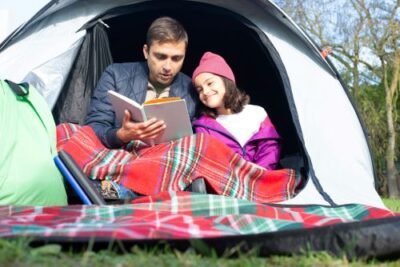 Backyard camping Charlottesville